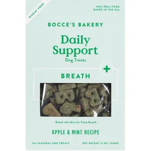 Bocce's Crunchy Biscuits Breath Aid