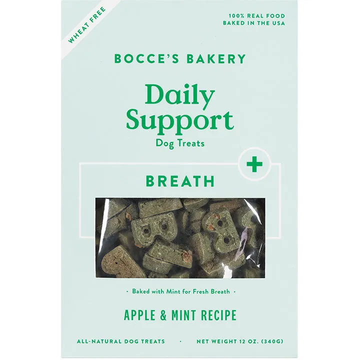 Bocce's Crunchy Biscuits Breath Aid