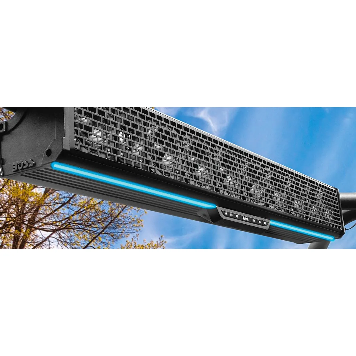 BOSS AUDIO AMPLIFIED 34" SOUND BAR W/RGB ACCENTS