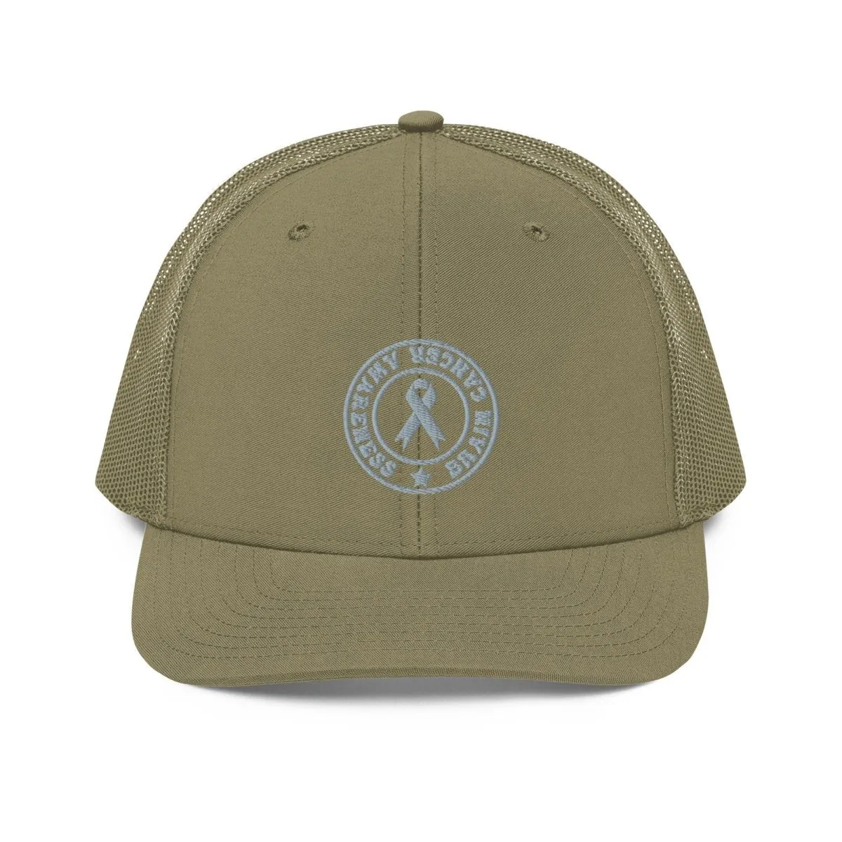 Brain Cancer Embroidered Trucker Cap