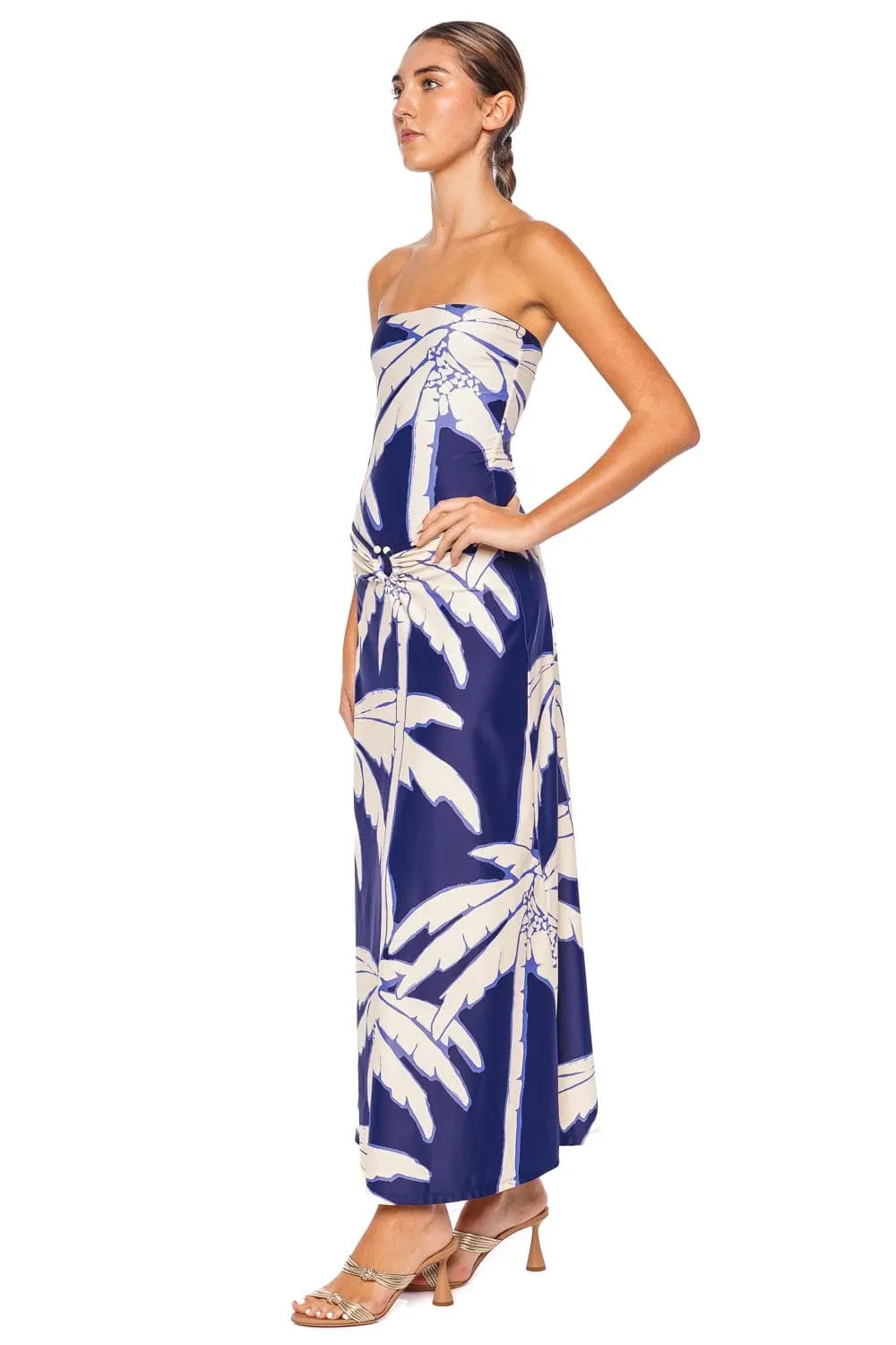 Breath of Life Palms Midi Skirt