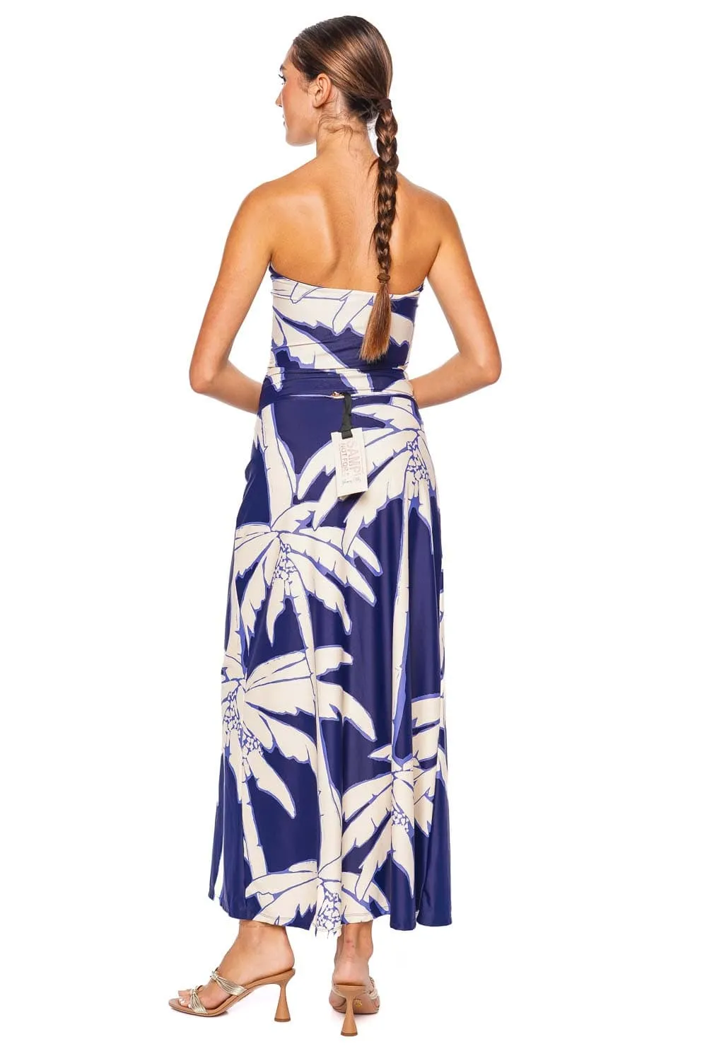 Breath of Life Palms Midi Skirt
