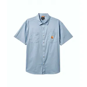 Brixton Builders Mechanic Woven Shirt Dusty Blue