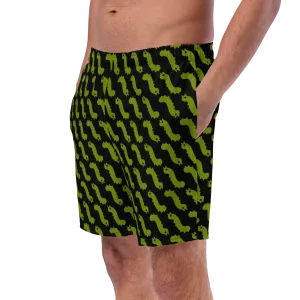 Bug pattern swim trunks