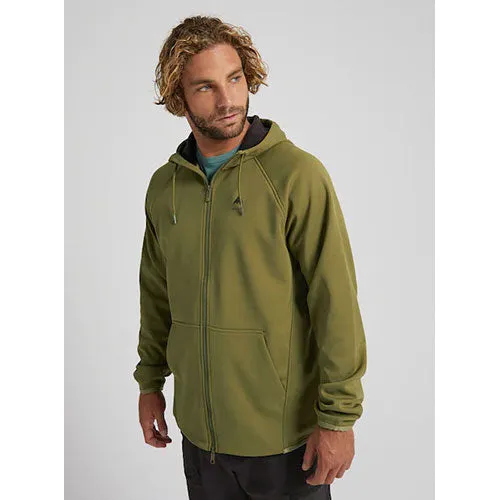 Burton Mens Crown Weatherproof Full-Zip Fleece Jacket