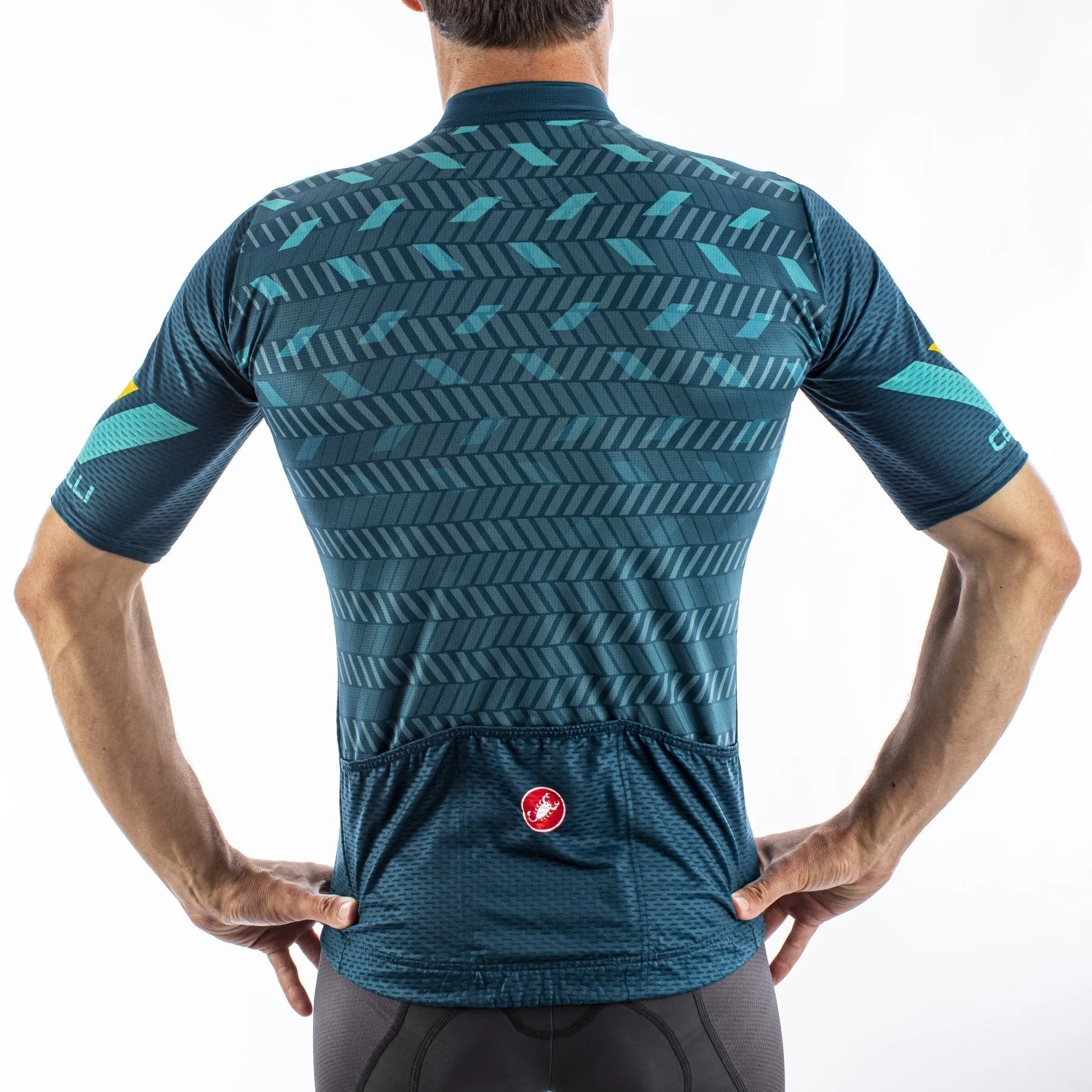 Castelli Avanti Mens Jersey - Storm Blue