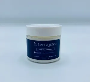 CBD Head Ease  Cream, Broad Spectrum Relief by Terrajuve
