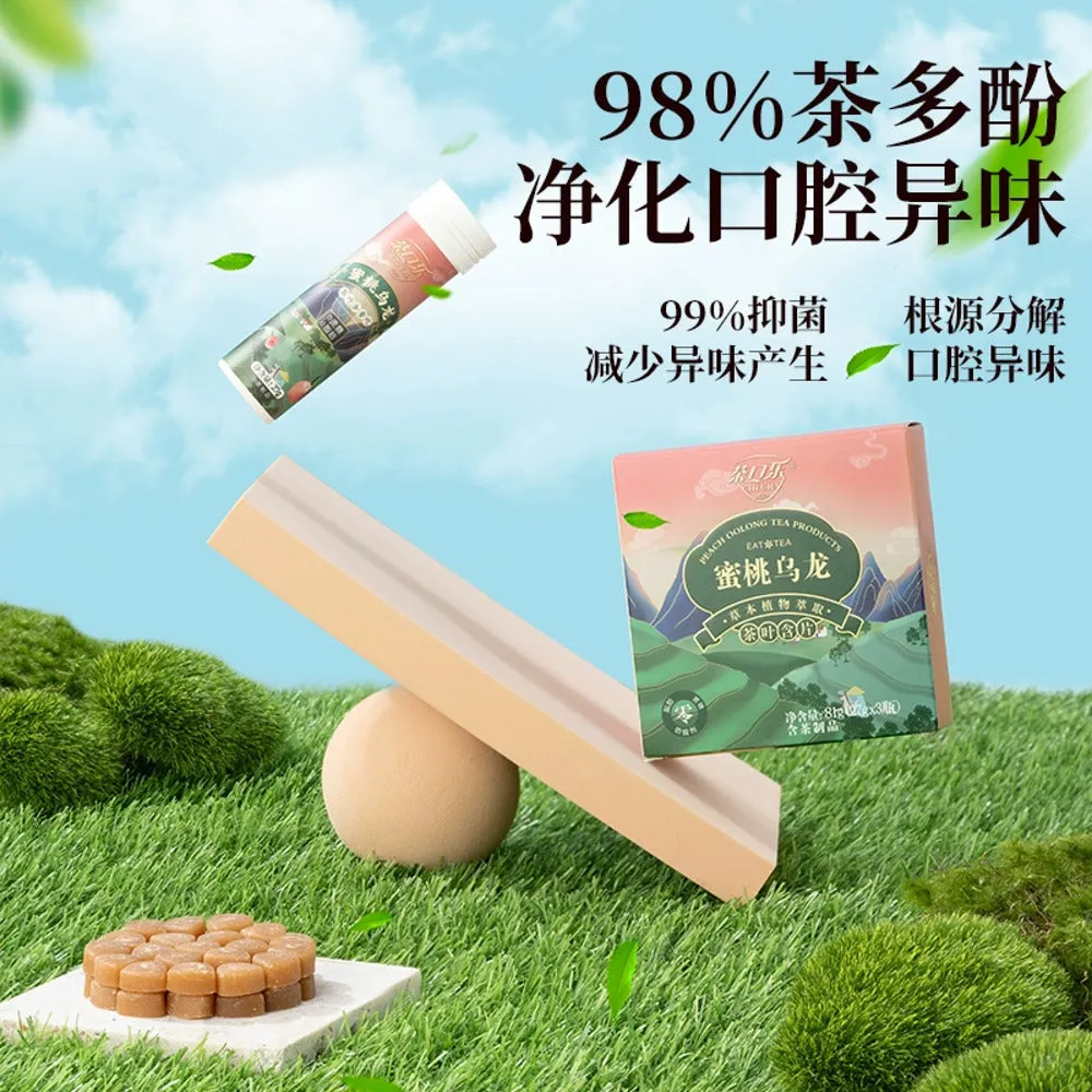 Chakoule Peach Oolong Tea Chewable Tablets - 27g