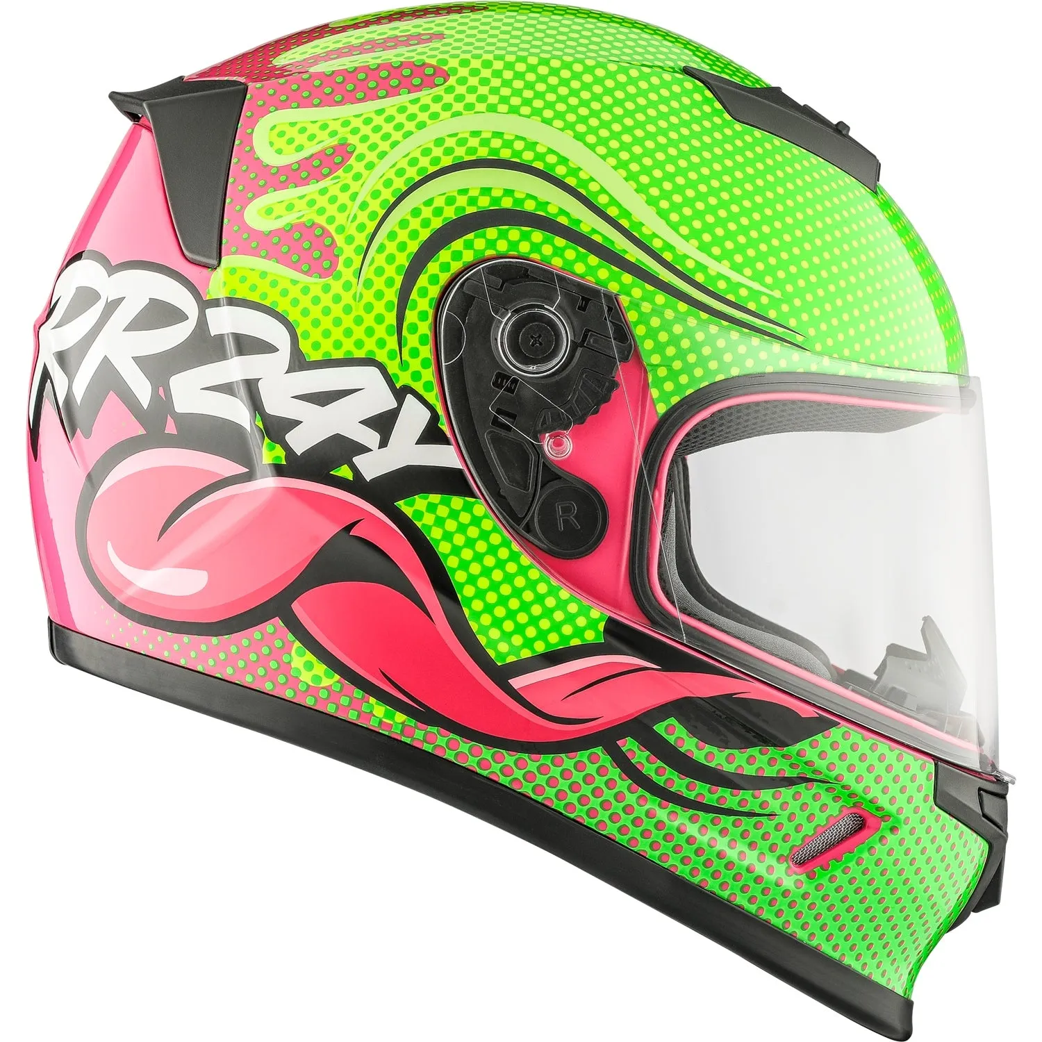 CKX Youth RR24Y Gecko Full-Face Helmet with Single Shield