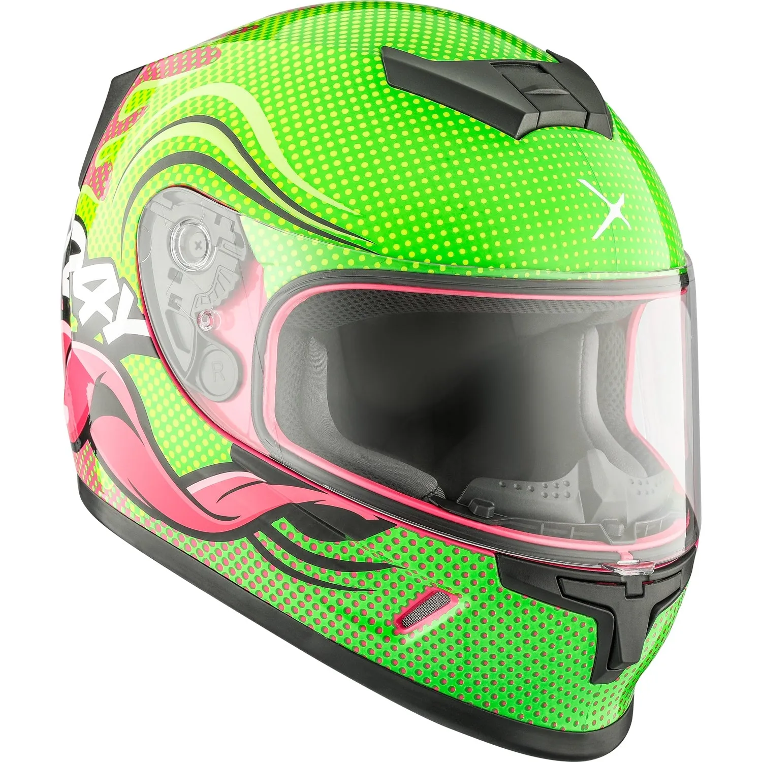 CKX Youth RR24Y Gecko Full-Face Helmet with Single Shield