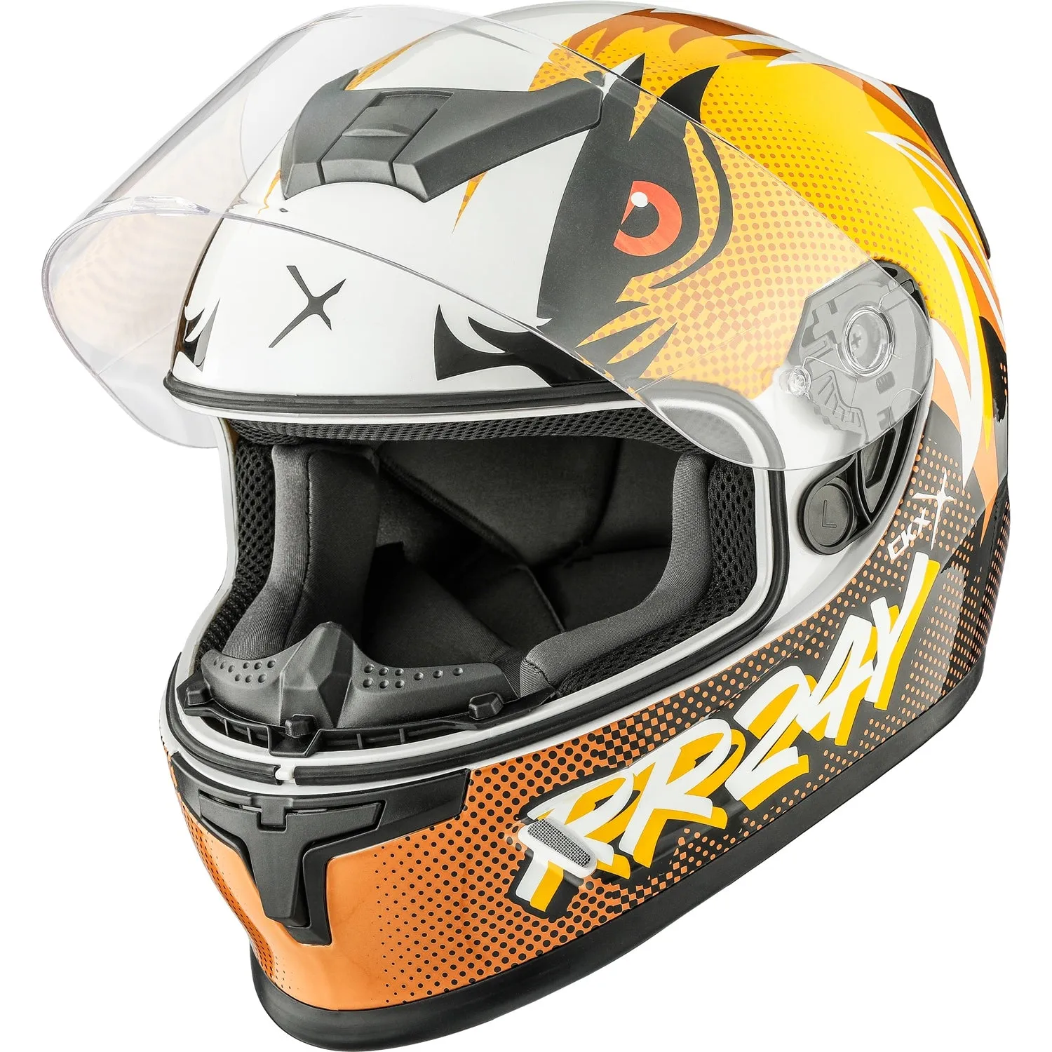CKX Youth RR24Y Hawk Full-Face Helmet with Single Shield