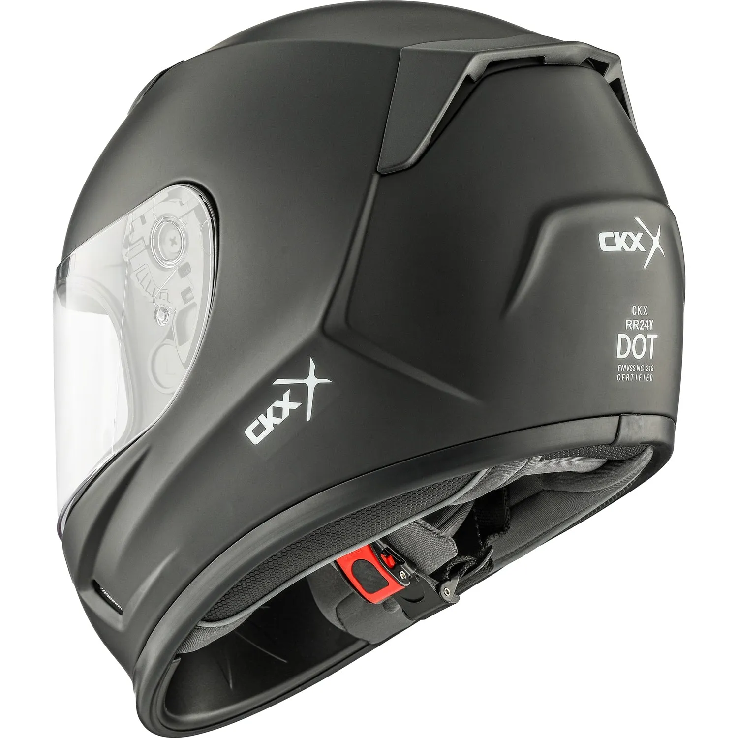 CKX Youth RR24Y Solid Full face Helmet with Single Shield