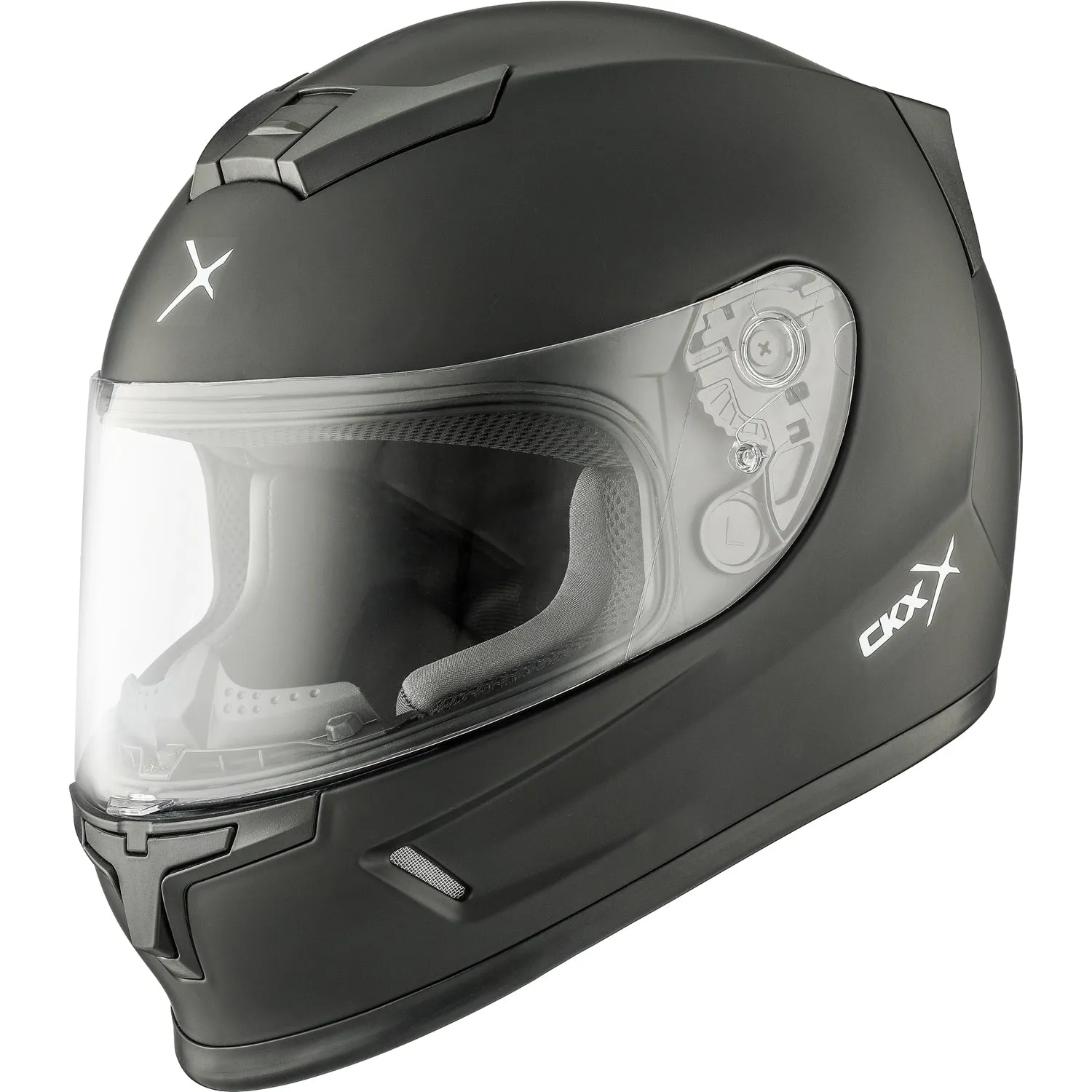 CKX Youth RR24Y Solid Full face Helmet with Single Shield