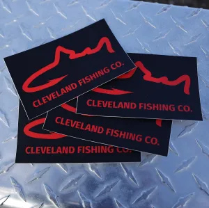 Cleveland Fishing Company | Hook Logo Sticker