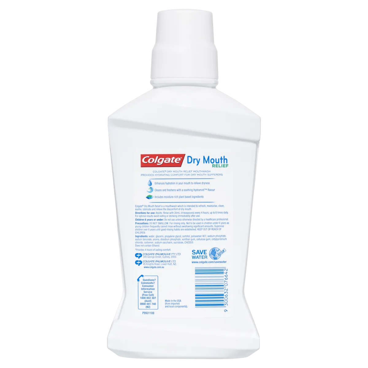 Colgate Dry Mouth Relief Mouthwash 473mL