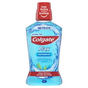 Colgate Plax Peppermint Antibacterial Mouthwash 500mL
