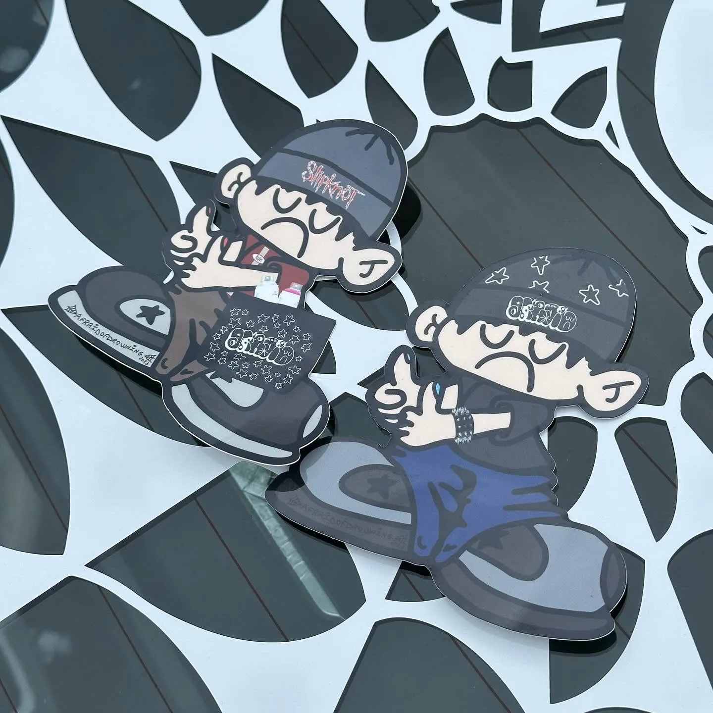 COOL BOY STICKER - STAR BEANIE BOY
