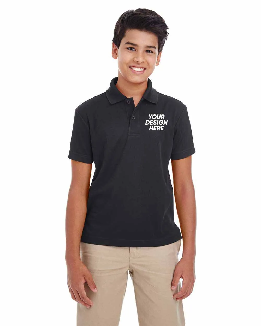 Core 365 88181Y | Youth Origin Performance Piqué Polo