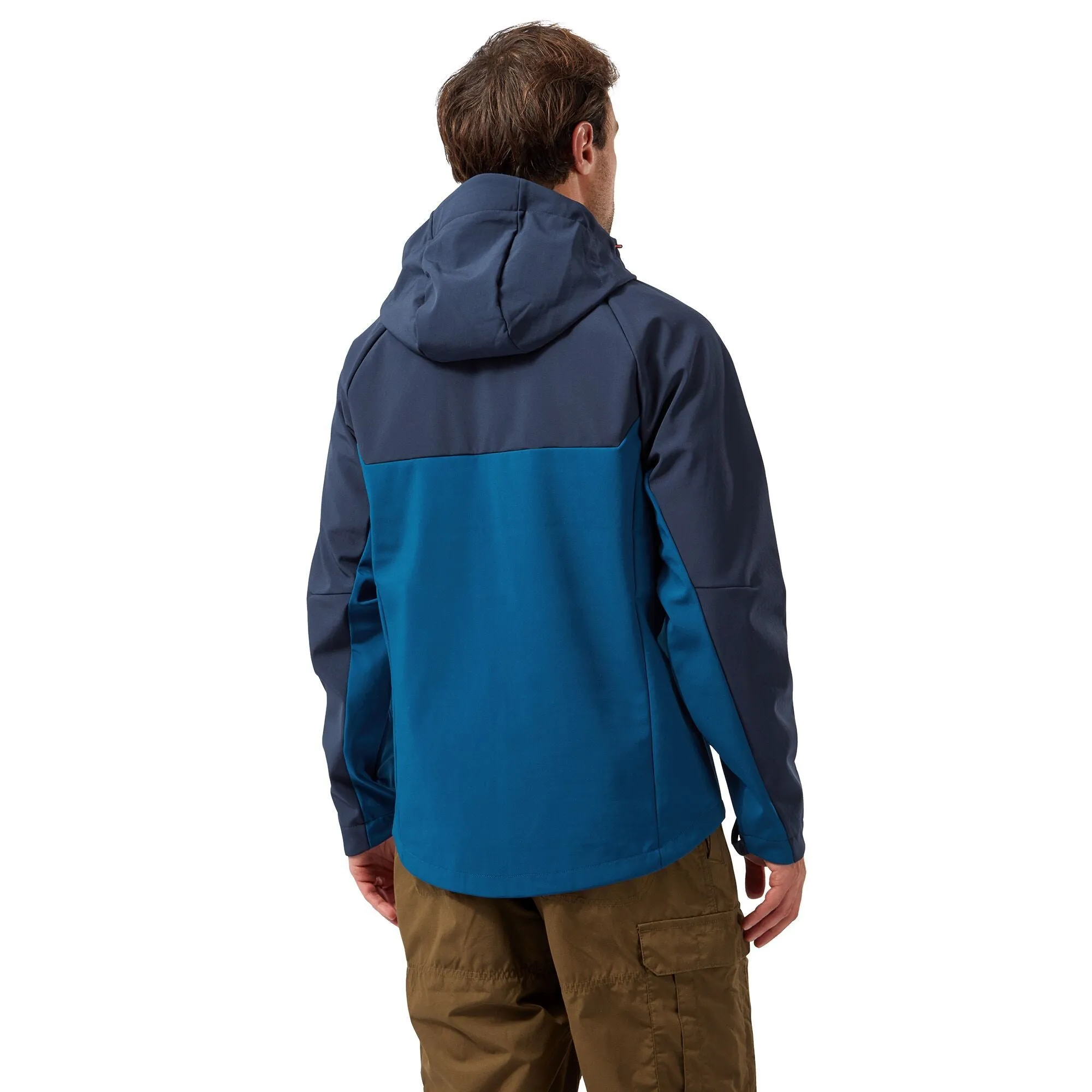 Craghoppers Men's Trent Weatherproof Hooded Softshell Jacket Navy/Blue RRP £80