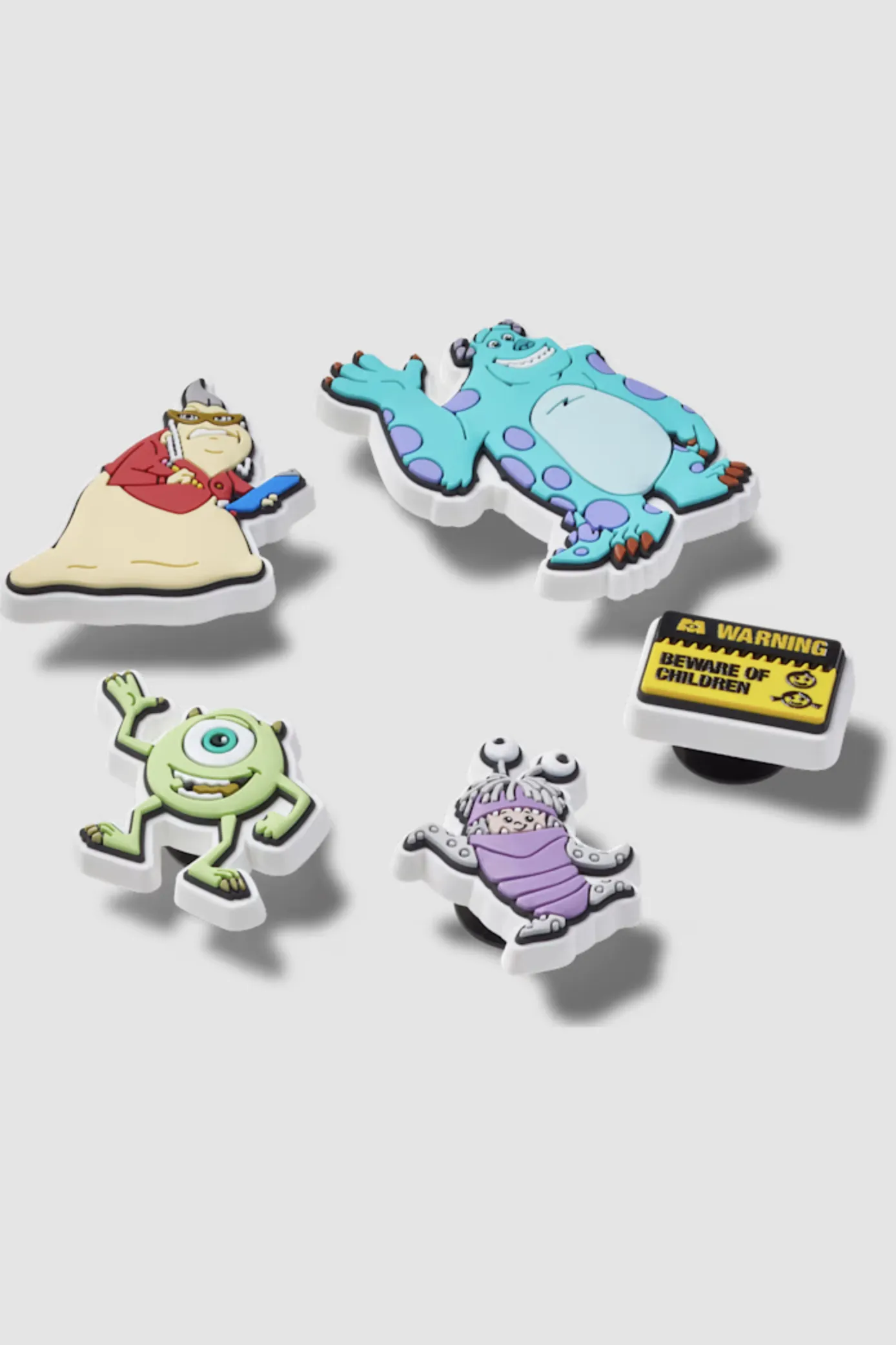 CROCS MONSTERS INC JIBBITZ CHARMS 5PK - MULTI
