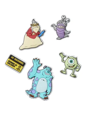 CROCS MONSTERS INC JIBBITZ CHARMS 5PK - MULTI