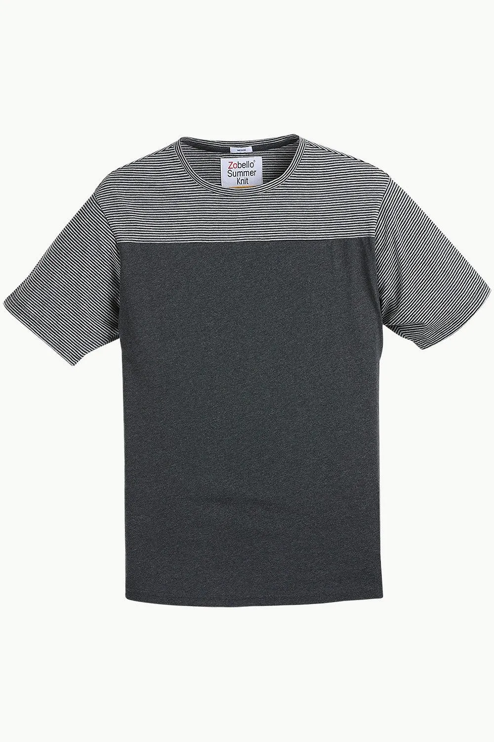 Cut & Sew Stripe T-Shirt