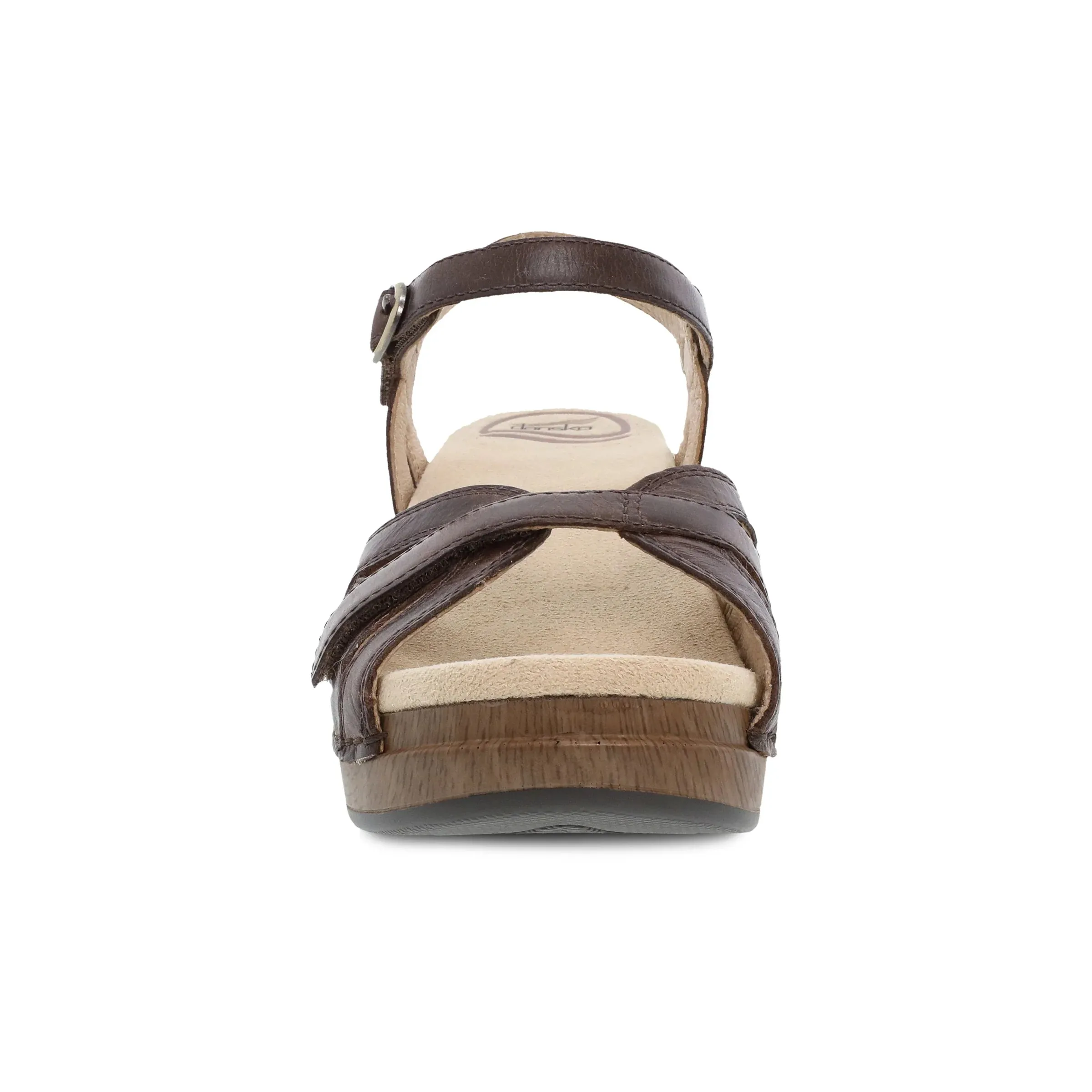 Dansko Season Pull Up Vintage Sandal - Teak