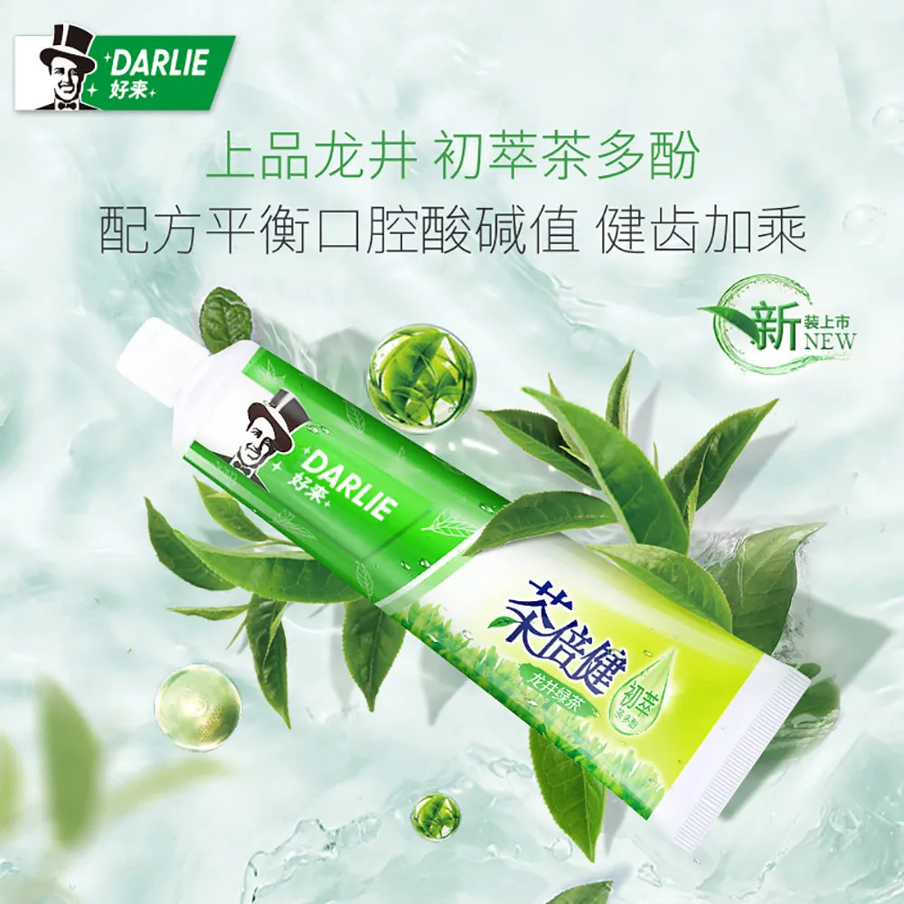 Darlie Tea Care Toothpaste Longjing Green Tea Flavor - 140g
