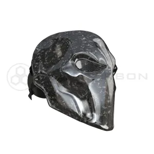 Deathstroke Mask Real Forged Carbon Fiber
