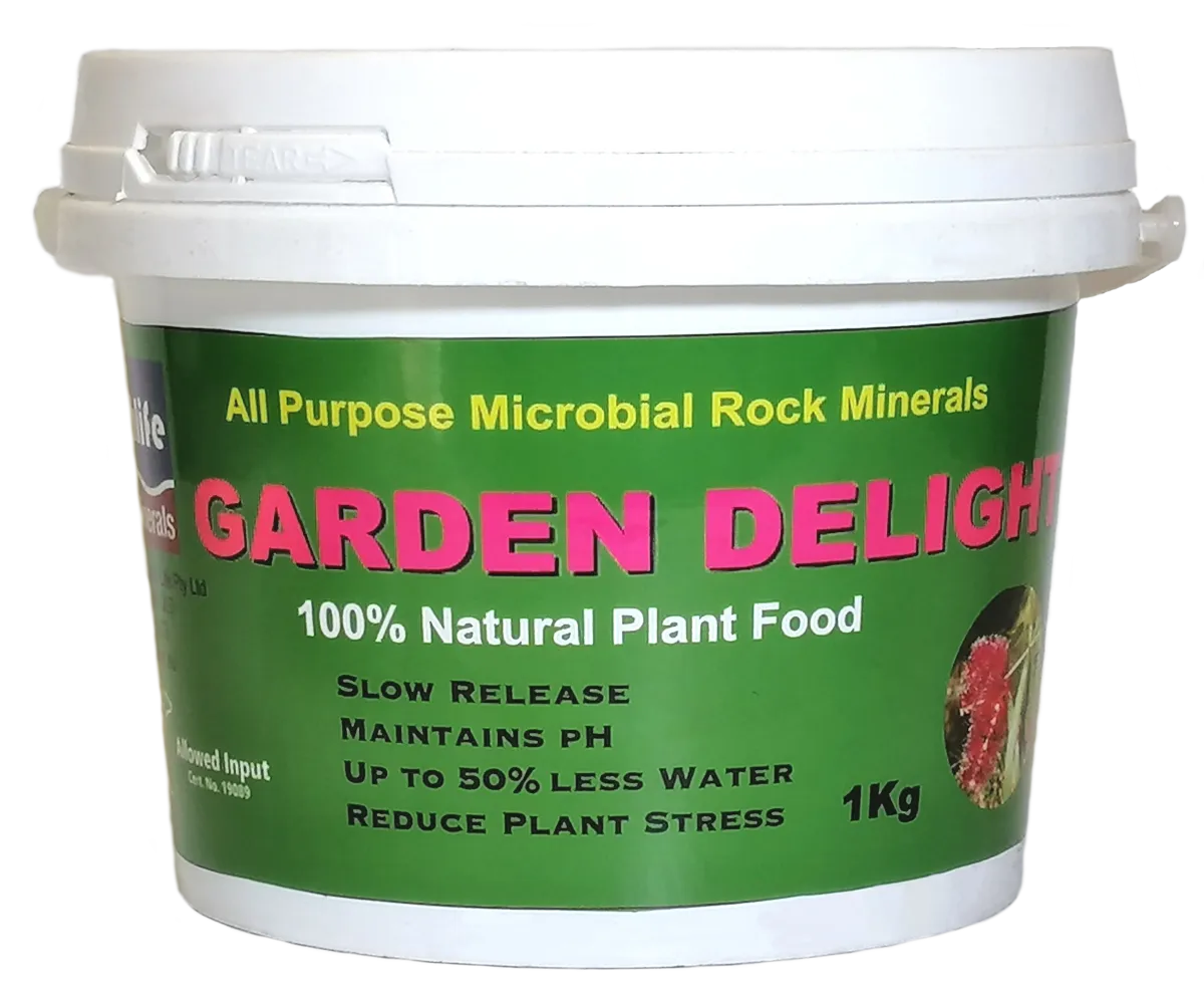 Earthlife Garden Delight Organic All Purpose Rock Mineral Fertilizer 4Kg