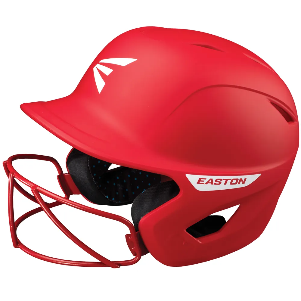 Easton Ghost Matte Solid Batting Helmet with Mask: GHOSTMT