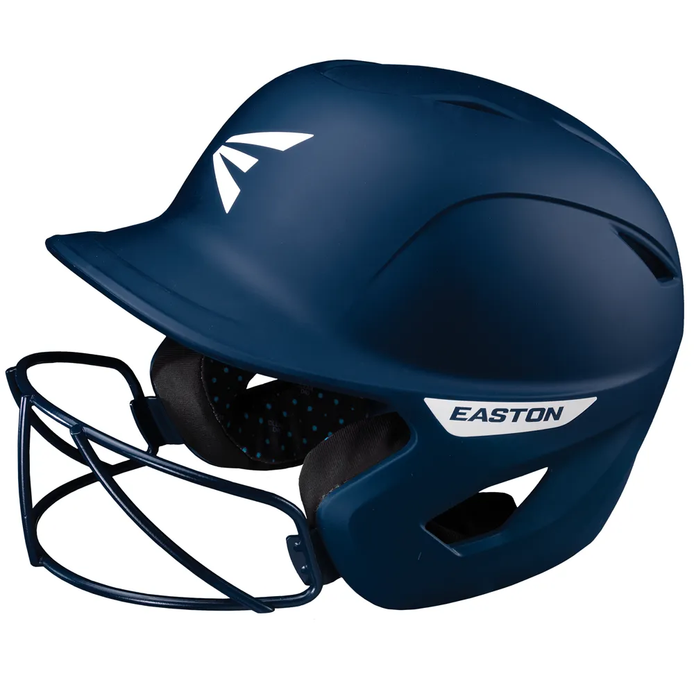Easton Ghost Matte Solid Batting Helmet with Mask: GHOSTMT