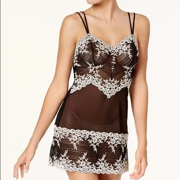 Embrace Lace Chemise Nightgown by Wacoal