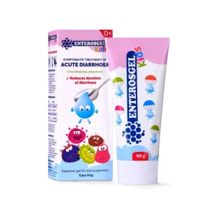 Enterosgel Children 1 year old diarrhea oral gastrointestinal protection adsorbent gel (treat acute diarrhea, reduce diarrhea duration) 90GKIDS 1 TUBE