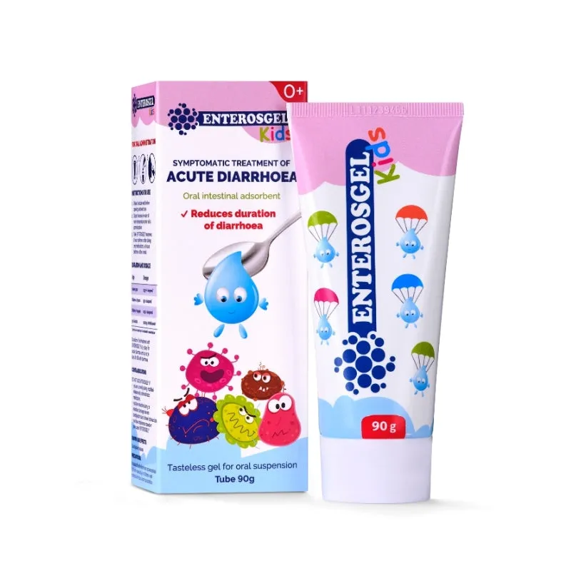 Enterosgel Children 1 year old diarrhea oral gastrointestinal protection adsorbent gel (treat acute diarrhea, reduce diarrhea duration) 90GKIDS 1 TUBE