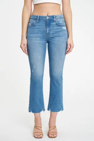 Eunina Emery Cropped Boot Jeans in Woods Cove