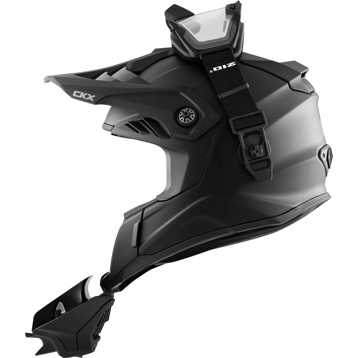 FIBERGLASS SOLID HELMET -  TITAN AIR FLOW - ELECTRIC COMBO