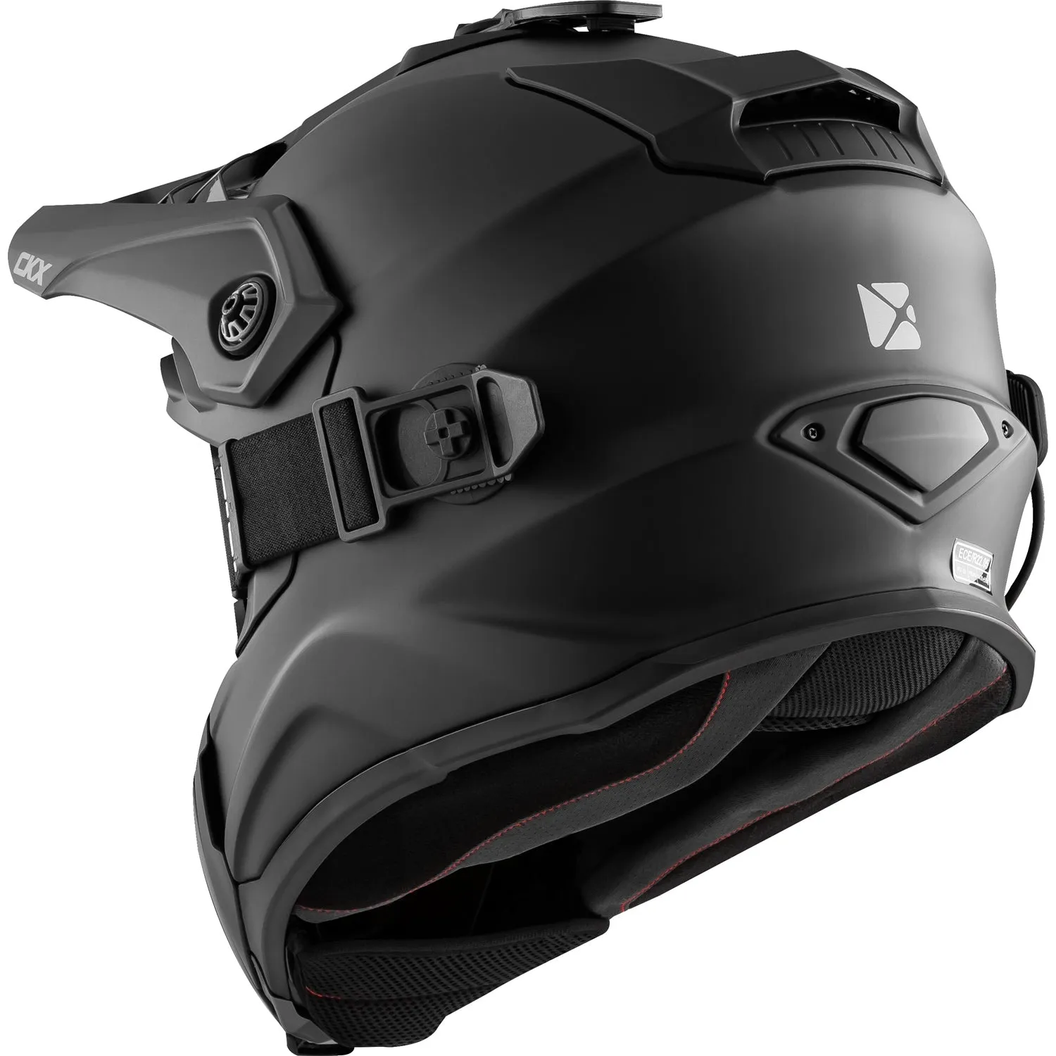 FIBERGLASS SOLID HELMET -  TITAN AIR FLOW - ELECTRIC COMBO