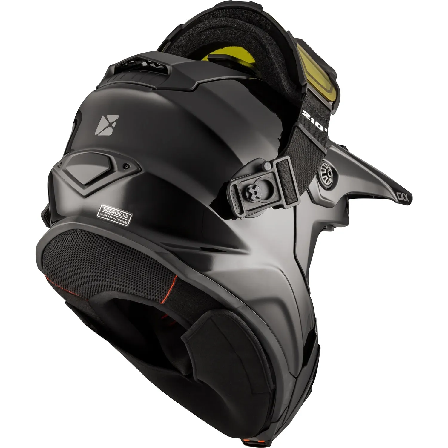 FIBERGLASS SOLID HELMET -  TITAN ORIGINAL