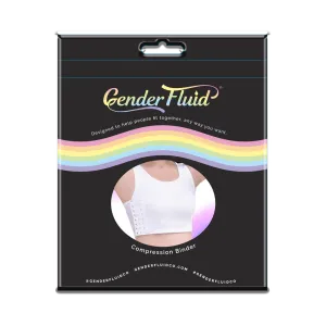 Gender Fluid Chest Binder White- 3XLarge