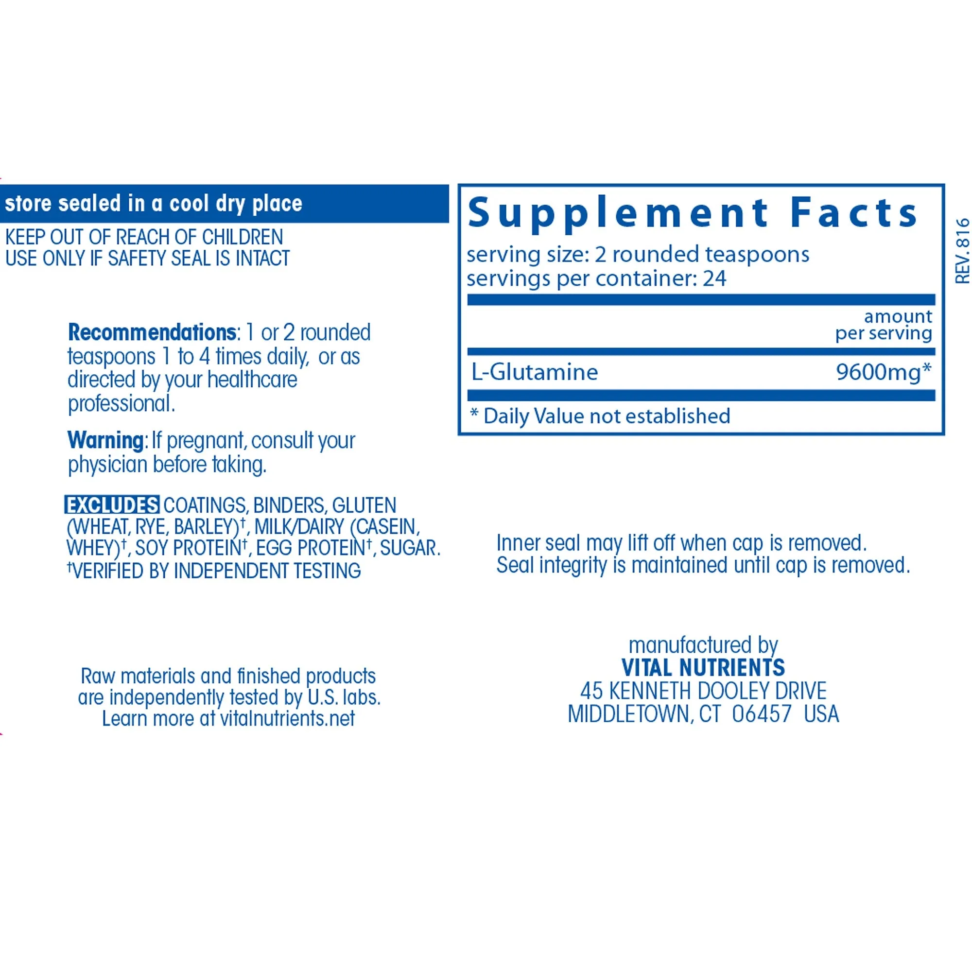 Glutamine Powder