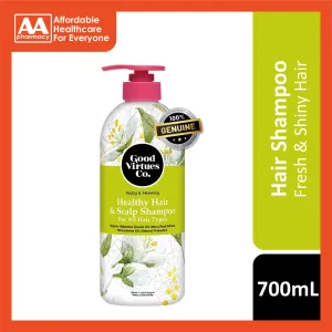 Good Virtues Co. Healthy Hair and Scalp Shampoo for All Hair Types 700mL