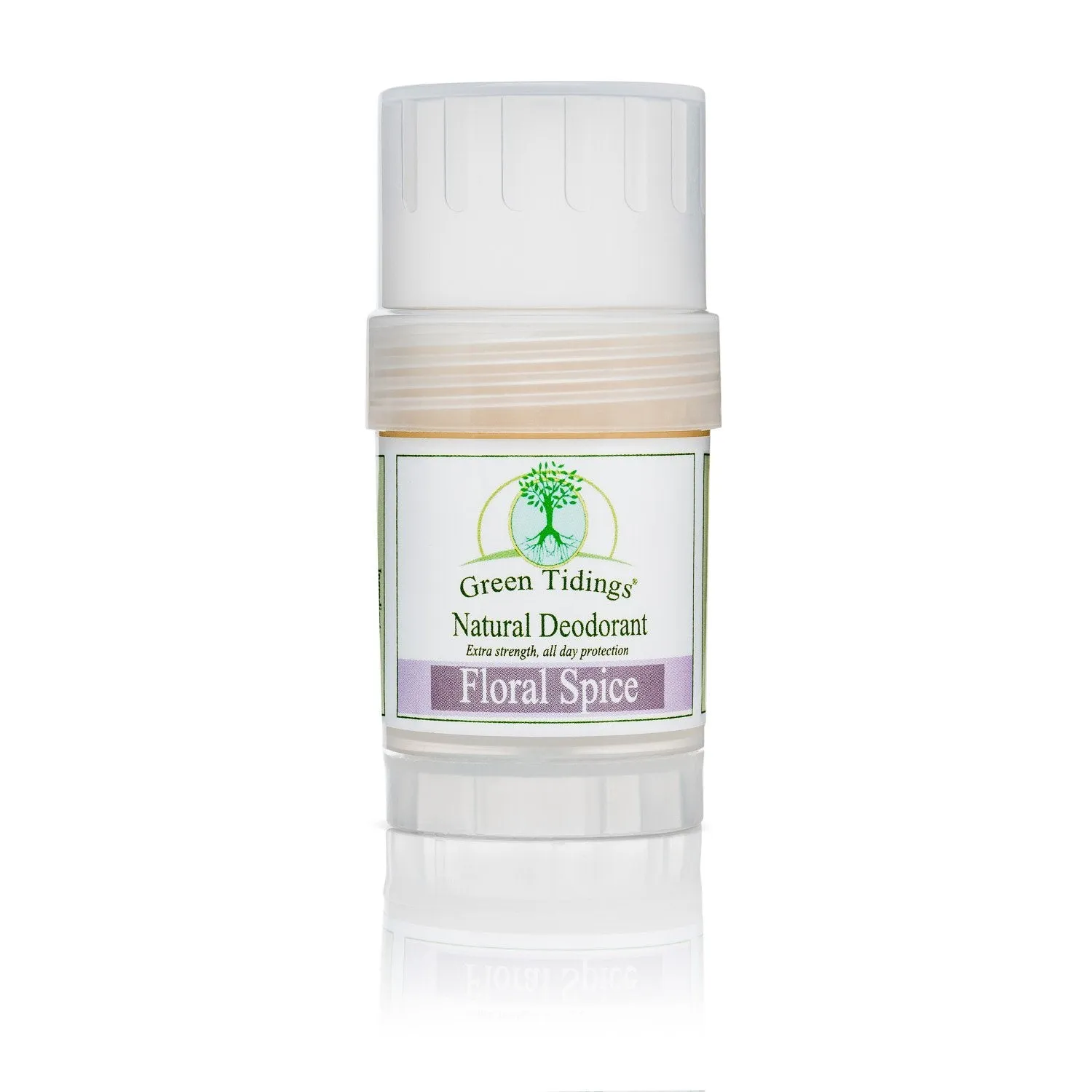 Green Tidings All Natural Deodorant- Floral Spice, 1 Ounce