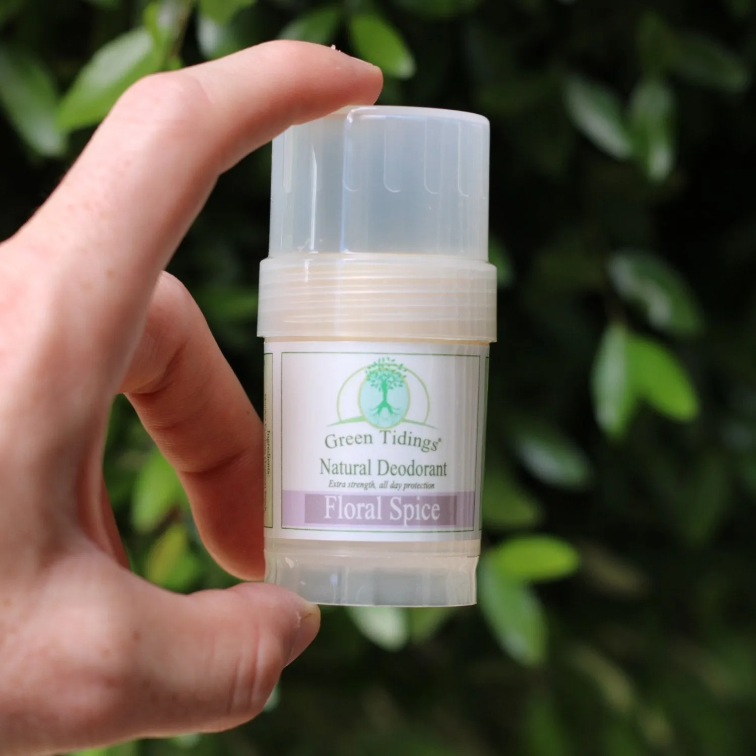 Green Tidings All Natural Deodorant- Floral Spice, 1 Ounce