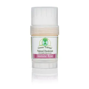 Green Tidings All Natural Deodorant- Jasmine Rose, 1 Ounce