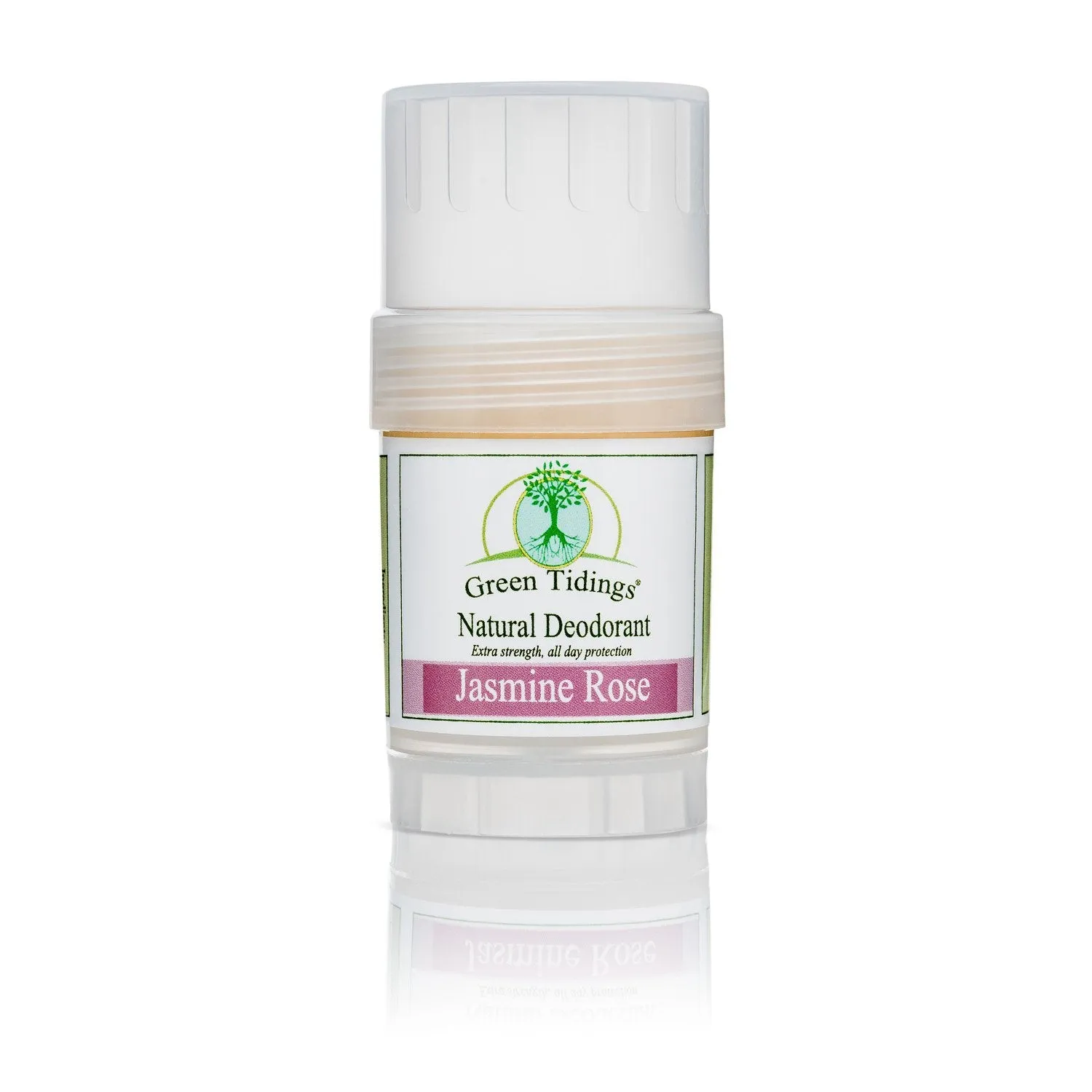 Green Tidings All Natural Deodorant- Jasmine Rose, 1 Ounce