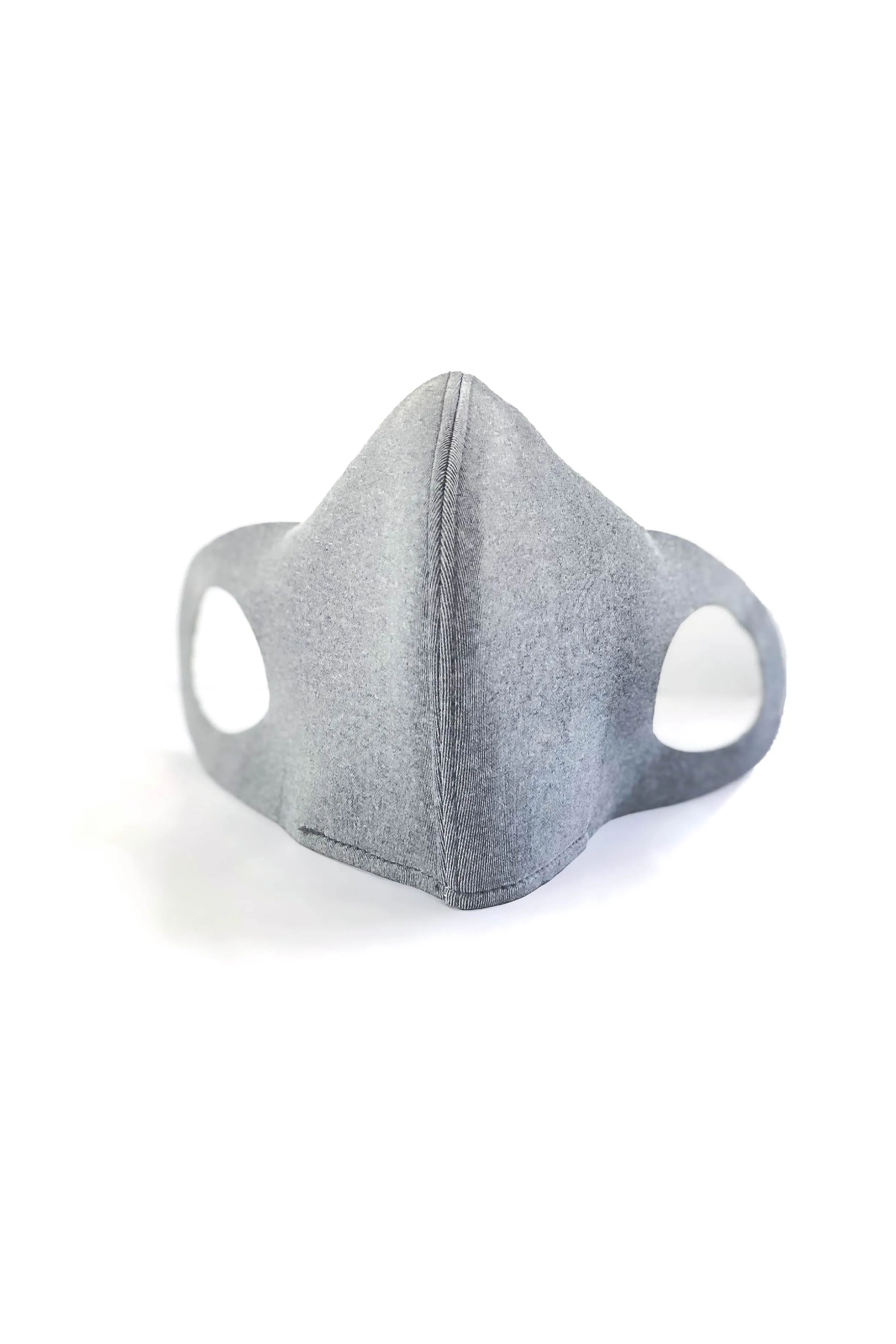 Grey Antibacterial Premium Neoprene Waterproof Face Mask (Filter Pocket)