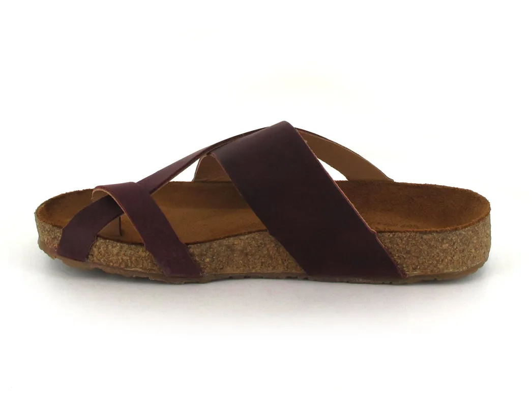 HAFLINGER Toe Strap Leather Mules Bio Jack