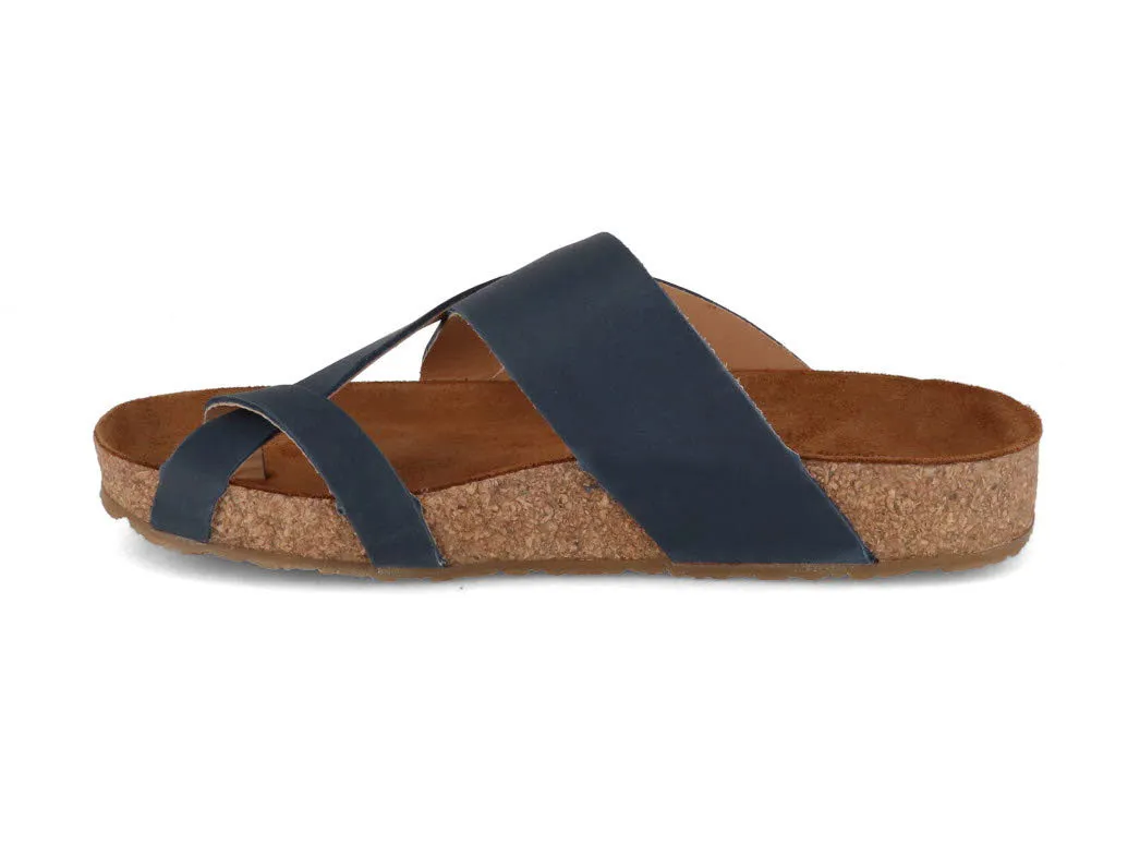 HAFLINGER Toe Strap Leather Mules Bio Jack