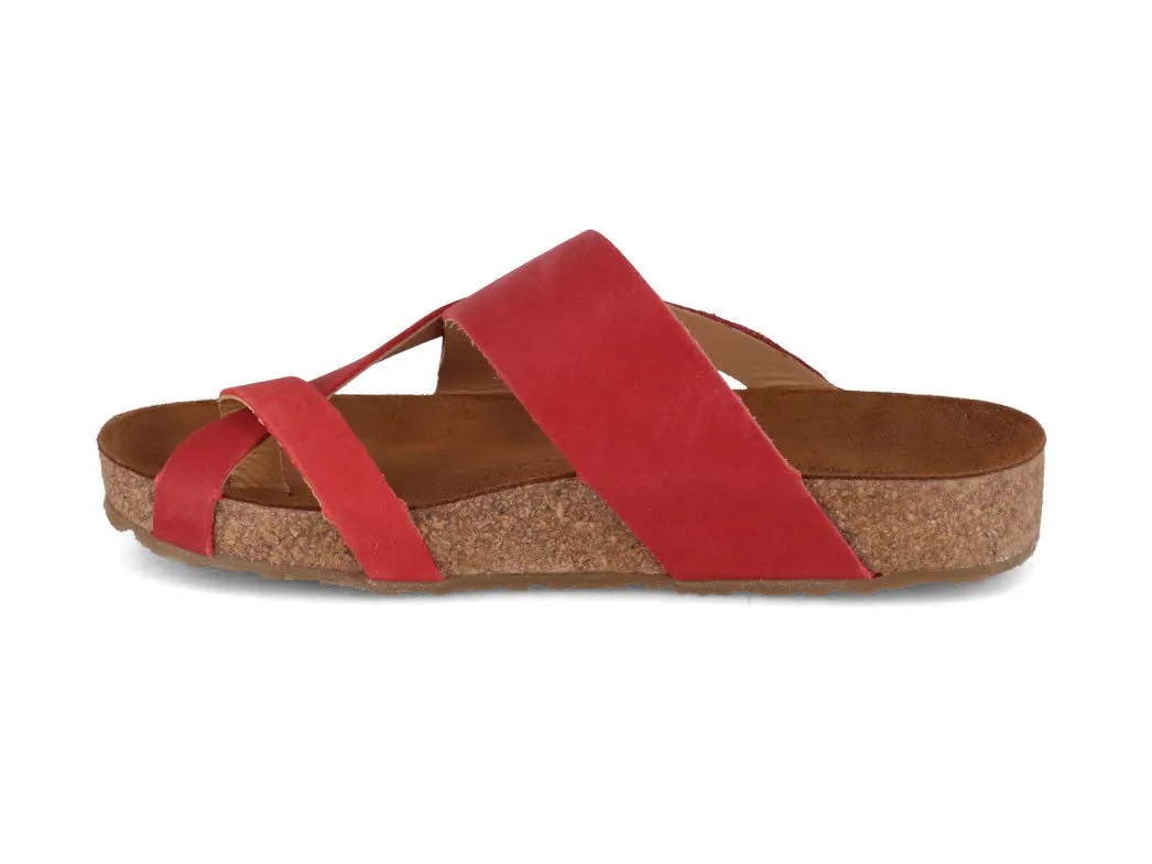 HAFLINGER Toe Strap Leather Mules Bio Jack